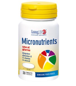 LONGLIFE MICRONUTRIENTS 30 TAVOLETTE