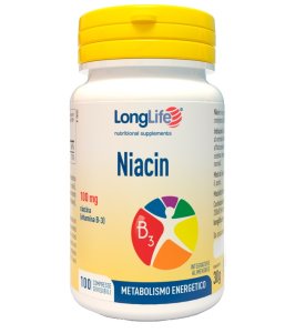 LONGLIFE NIACIN 100 MG 100 COMPRESSE
