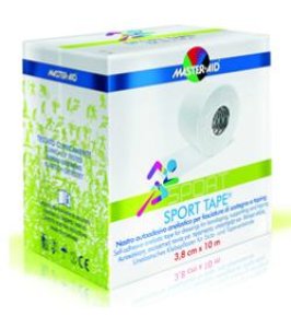 NASTRO AUTOADESIVO ANELASTICO PER FASCIATURE DI SOSTEGNO E TAPING MASTER-AID SPORT 3,8X10