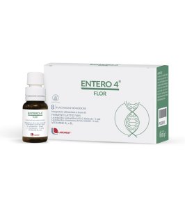 ENTERO 4 FLOR 8 FLACONCINI 10 ML