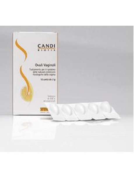 CANDI BIOTIX OVULI VAGINALI 10 PEZZI DA 2GRAMMI