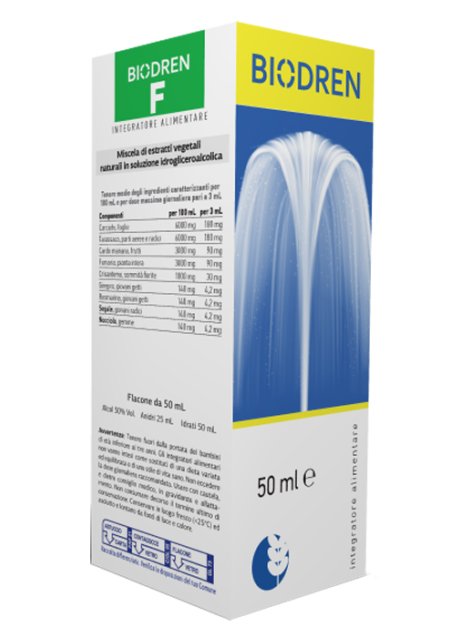 BIODREN F GTT 50 ML