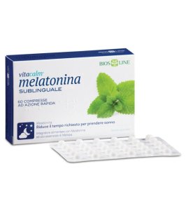 VITACALM MELATONINA SUBL1MG 60