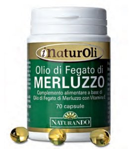 I NATUROLI OLIO DI FEGATO DI MERLUZZO 70 CAPSULE