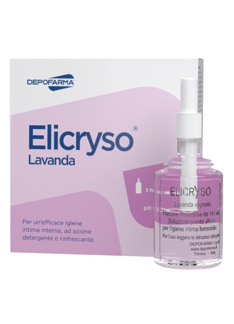 ELICRYSO LAVANDA 3 FLACONCINI 140 ML