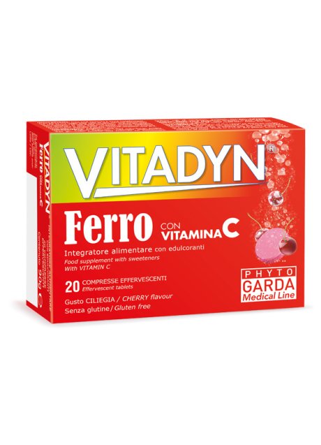 VITADYN FERRO+VIT C 20CPR EFF