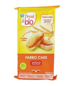 B&B FARRO CAKE NATURALE 4X45G
