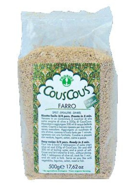 COUS COUS INTEGRALE FARRO 500G