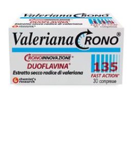 VALERIANA CRONO 135 CON DUOFLAVINA FAST ACTION 30 COMPRESSE