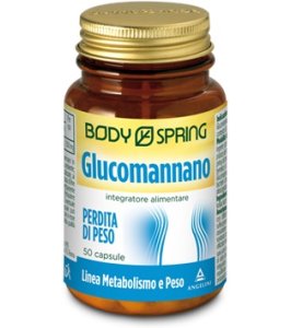 BODY SPRING GLUCOMANNANO 50 CAPSULE