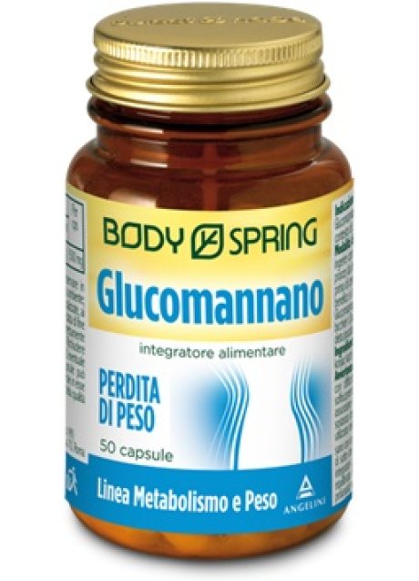 BODY SPRING GLUCOMANNANO 50 CAPSULE