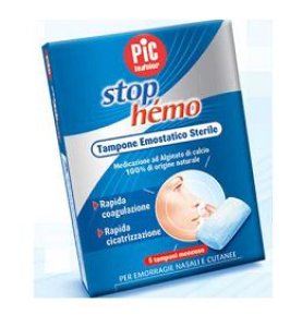 TAMPONE EMOSTATICO STERILE STOP HEMO 5BUSTE