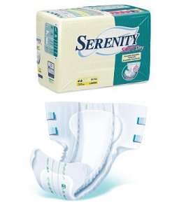 PANNOLONE PER INCONTINENZA SERENITY SOFTDRY FORMATO MAXI TAGLIA MEDIUM 15 PEZZI