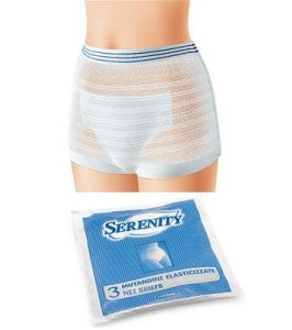 SERENITY MUTANDINA RETE XS 3PZ