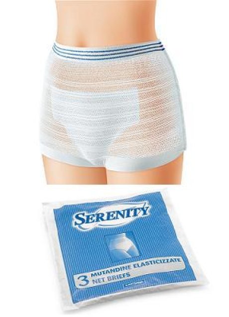 SERENITY MUTANDINA RETE XS 3PZ