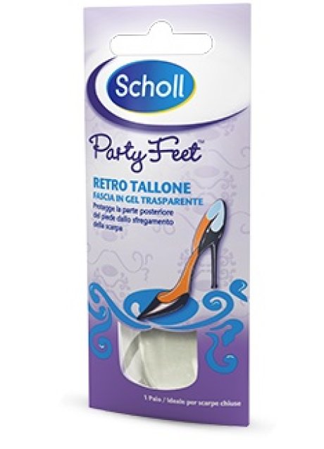 PLANTARE ORTOPEDICO PER TALLONE PARTY FEET SCHOLL MODELLO 2