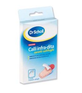 CEROTTO CALLIFUGO CALLI INFRADITA SCHOLL 4 CEROTTI + 4 DISCHETTI