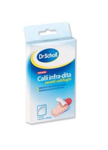 CEROTTO CALLIFUGO CALLI INFRADITA SCHOLL 4 CEROTTI + 4 DISCHETTI