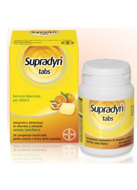 SUPRADYN TABS 50 COMPRESSE MASTICABILI