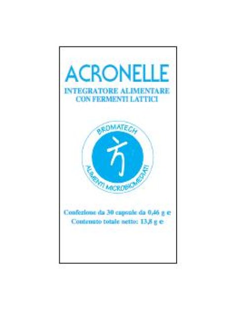 ACRONELLE 30 CAPSULE