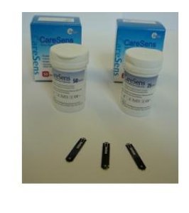 STRISCE MISURAZIONE GLICEMIA CARESENS II 25 PEZZI