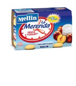 MELLIN MERENDA YOGURT PESCA 2 X 120 G