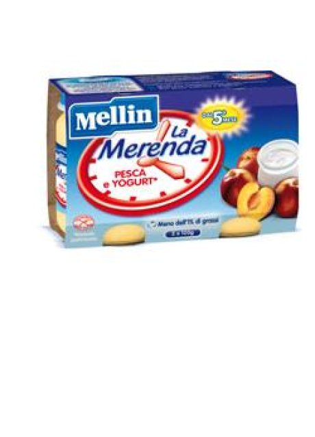 MELLIN MERENDA YOGURT PESCA 2 X 120 G MELLIN MERENDA YOGURT PESCA 2 X 120 G