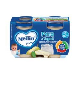 MELLIN MERENDA YOGURT PERA 2X120 G