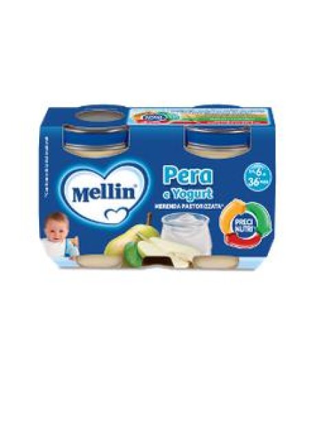 MELLIN MERENDA YOGURT PERA 2X120 G MELLIN MERENDA YOGURT PERA 2X120 G