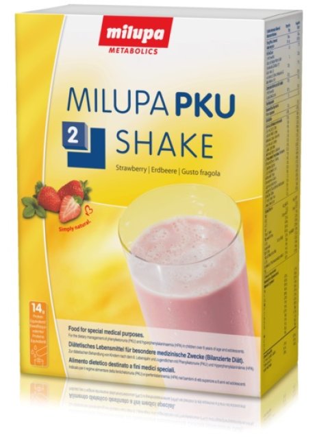 PKU 2 SHAKE FRAGOLA 10 BUSTINE 50 G PKU 2 SHAKE FRAGOLA 10 BUSTINE 50 G