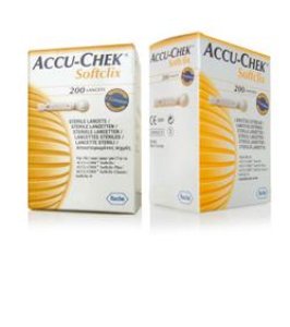 LANCETTE PUNGIDITO ACCU-CHEK SOFTCLIX 200 PEZZI