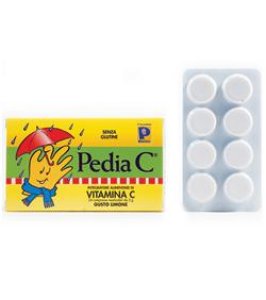 PEDIA C LIMONE 24CPR MASTIC
