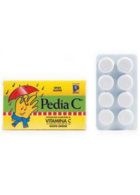 PEDIA C LIMONE 24CPR MASTIC
