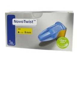 AGO PER PENNA DA INSULINA NOVOTWIST GAUGE 30 LUNGHEZZA 8 MM100 PEZZI