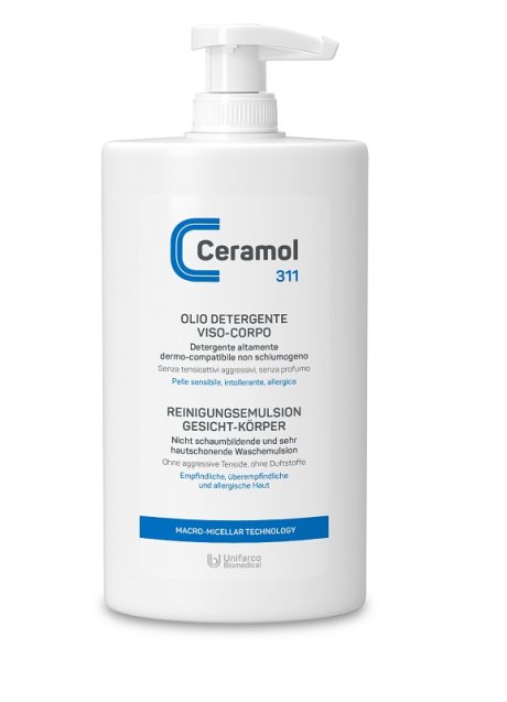 CERAMOL OLIO DETERGENTE VISO/CORPO 400 ML