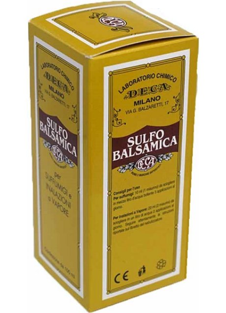 SULFO BALSAMICA SOLUZIONE VIE RESPIRATORIE SUPERIORI 100 ML