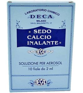 SEDO CALCIO INALANTE SOLUZIONE AEROSOL 10 FIALE 2 ML