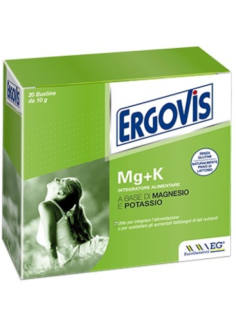 ERGOVIS MG+K 20BUST 10G