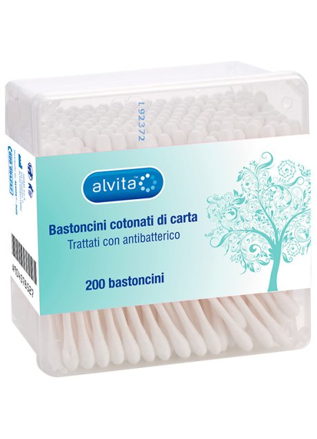 BASTONCINI COTONE 200 PEZZI ALVITA
