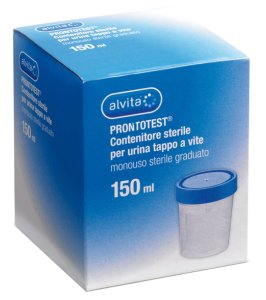 CONTENITORE URINE ALVITA PRONTOTEST TAPPO A VITE