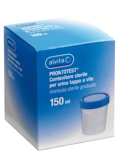 CONTENITORE URINE ALVITA PRONTOTEST TAPPO A VITE