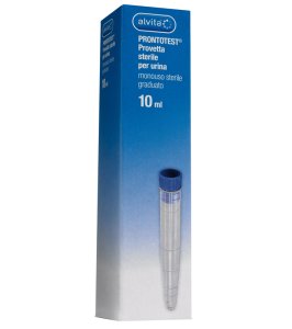 ALVITA PRONTOTEST CONTENITORE URINE PROVETTA 10 ML