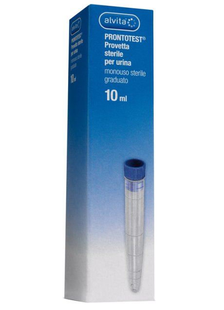 ALVITA PRONTOTEST CONTENITORE URINE PROVETTA 10 ML