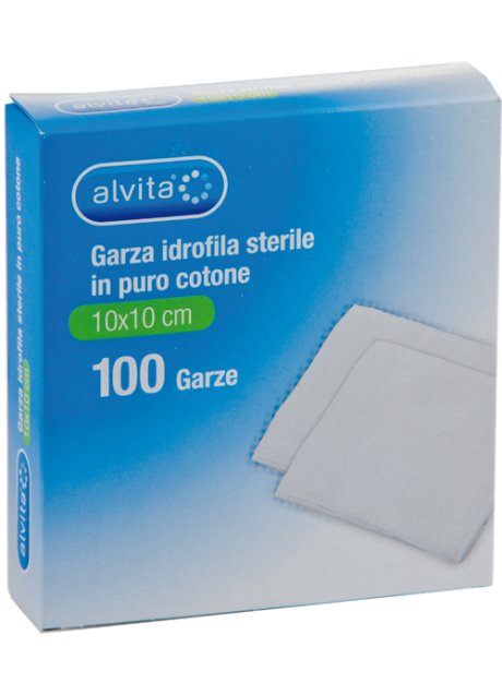 ALVITA GARZA COMPRESSA IDROFILA 36X40CM 12 PEZZI