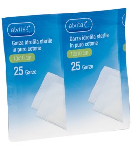 ALVITA GARZA IDROF 10X10 25PZ
