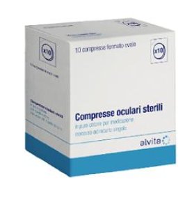 ALVITA COMPRESSA OCUL STER 10P