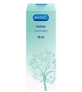ALVITA ACETONE OLEOSO SOLVENTE 50 ML