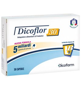 DICOFLOR 30 FERM LATT 30CPS