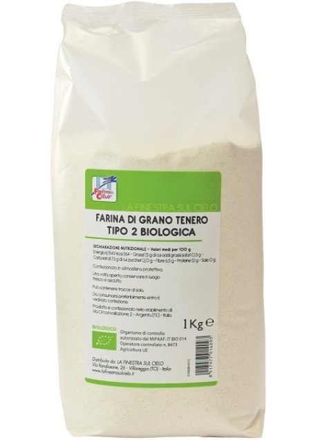 FARINA GRANO T TIPO 2 BIO 1KG
