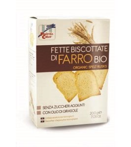 FETTE BISCOTTATE FARRO200G BIO